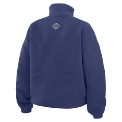 NHL Tampa Bay Lightning WEAR by Erin Andrews Women's Polar Fleece Half-Zip Jacket - Blue