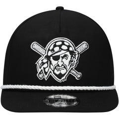 Pittsburgh Pirates New Era Golfer Snapback Hat - Black Hats