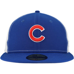 Chicago Cubs New Era Team Color 59FIFTY Trucker Fitted Hat - Royal Hats