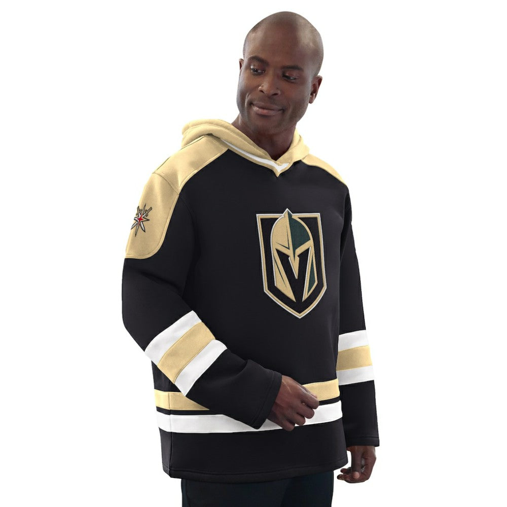 NHL Vegas Golden Knights Starter Hockey Pullover Hoodie - Black/Gold