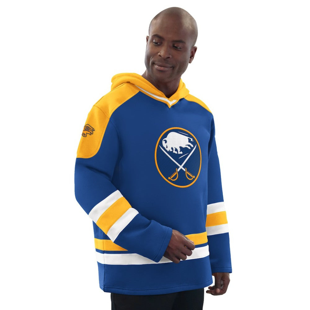 NHL Buffalo Sabres Starter Hockey Pullover Hoodie - Royal/Gold