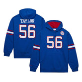 Lawrence Taylor New York Giants Retired Player Name & Number Pullover Hoodie Royal