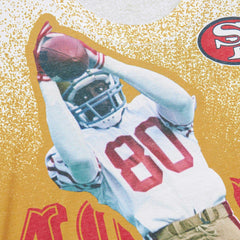 Jerry Rice San Francisco 49ers Burst Retired Player T-Shirt Gray
