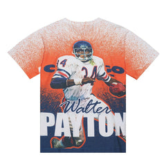 Walter Payton Chicago Bears Burst Retired Player T-Shirt Gray