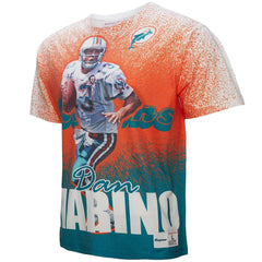 Dan Marino Miami Dolphins Burst Retired Player T-Shirt White
