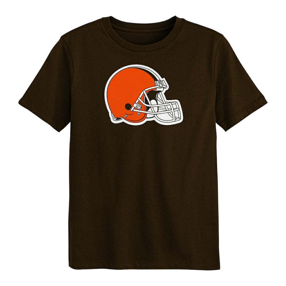 Cleveland Browns Preschool Primary Logo T-Shirt Brown