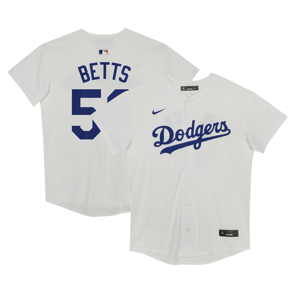 MLB Mookie Betts Los Angeles Dodgers Nike Preschool Home Game Jersey - White