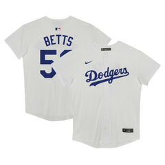 MLB Mookie Betts Los Angeles Dodgers Nike Preschool Home Game Jersey - White