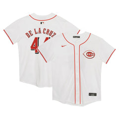 Elly De La Cruz Cincinnati Reds Nike Preschool Home Game Jersey - White Jerseys