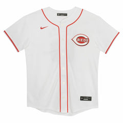 MLB Elly De La Cruz Cincinnati Reds Nike Preschool Home Game Jersey - White