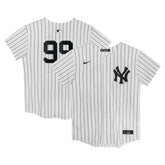 MLB Aaron Judge New York Yankees Nike Preschool Home Game Jersey - White