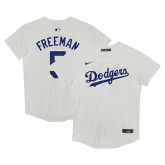MLB Freddie Freeman Los Angeles Dodgers Nike Preschool Home Game Jersey - White