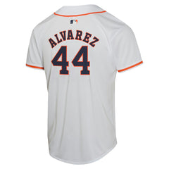 Yordan Alvarez Houston Astros Nike Youth Home Game Player Jersey - White Jerseys