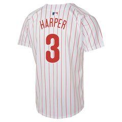 MLB Bryce Harper Philadelphia Phillies Nike Youth Home Game Player Jersey - White