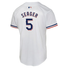 MLB Corey Seager Texas Rangers Nike Youth Home Game Player Jersey - White