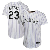 MLB Kris Bryant Colorado Rockies Nike Youth Home Game Player Jersey - White