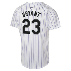 MLB Kris Bryant Colorado Rockies Nike Youth Home Game Player Jersey - White