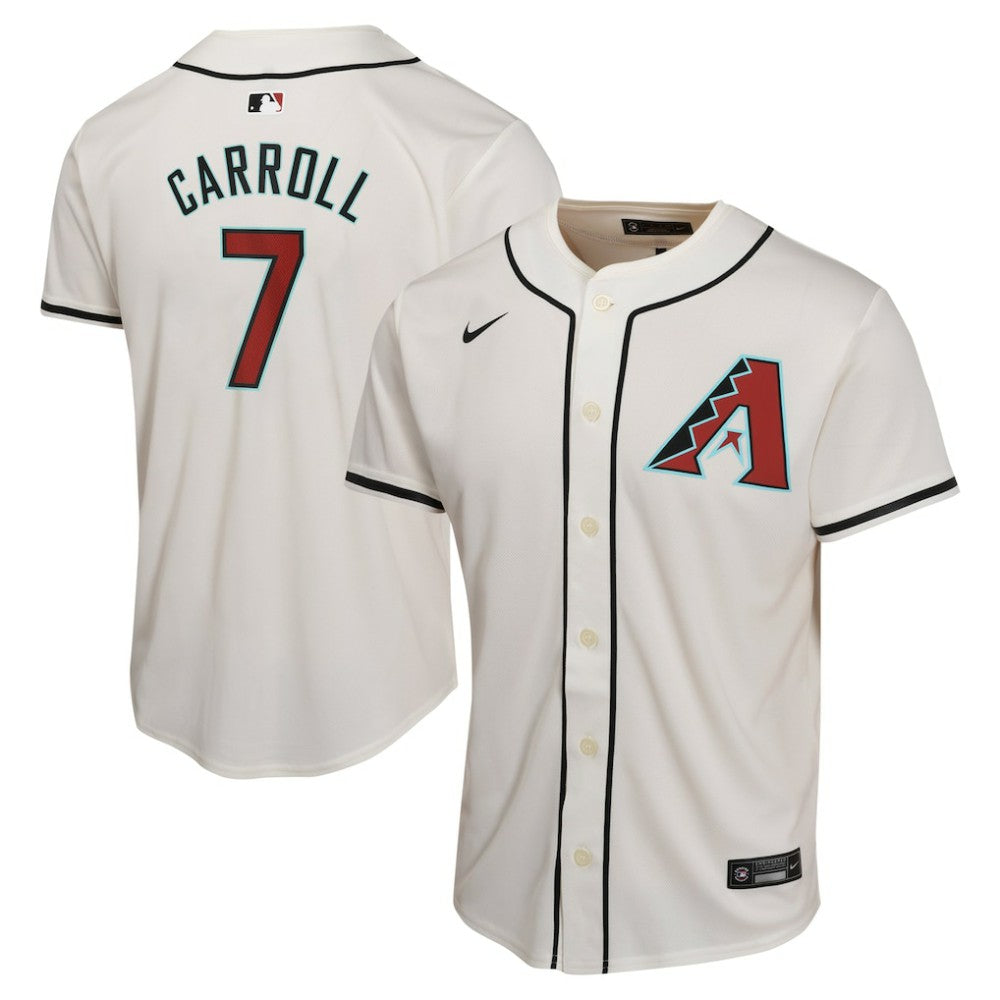 MLB Corbin Carroll Arizona Diamondbacks Nike Youth Home Game Player Jersey - White