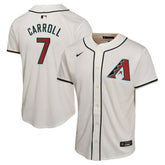 MLB Corbin Carroll Arizona Diamondbacks Nike Youth Home Game Player Jersey - White