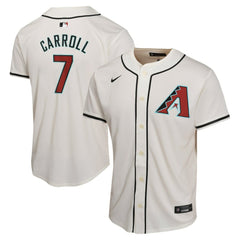 MLB Corbin Carroll Arizona Diamondbacks Nike Youth Home Game Player Jersey - White