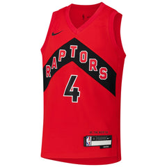 NBA Scottie Barnes Toronto Raptors Youth Swingman Jersey - Icon Edition - Red