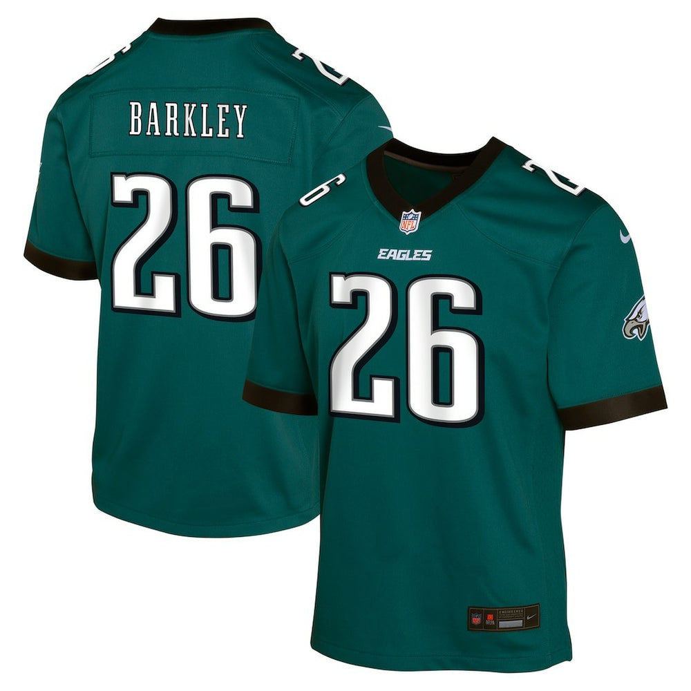 NFL Saquon Barkley Philadelphia Eagles Youth Game Jersey - Green