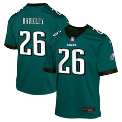 NFL Saquon Barkley Philadelphia Eagles Youth Game Jersey - Green
