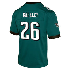 NFL Saquon Barkley Philadelphia Eagles Youth Game Jersey - Green