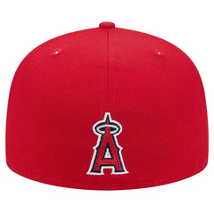 Los Angeles Angels New Era Ransom 59FIFTY Fitted Hat - Red Hats