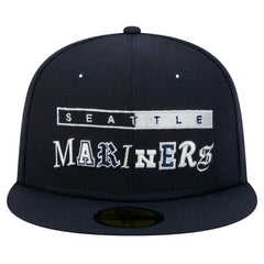 Seattle Mariners New Era Ransom 59FIFTY Fitted Hat - Navy Hats