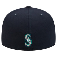 Seattle Mariners New Era Ransom 59FIFTY Fitted Hat - Navy Hats