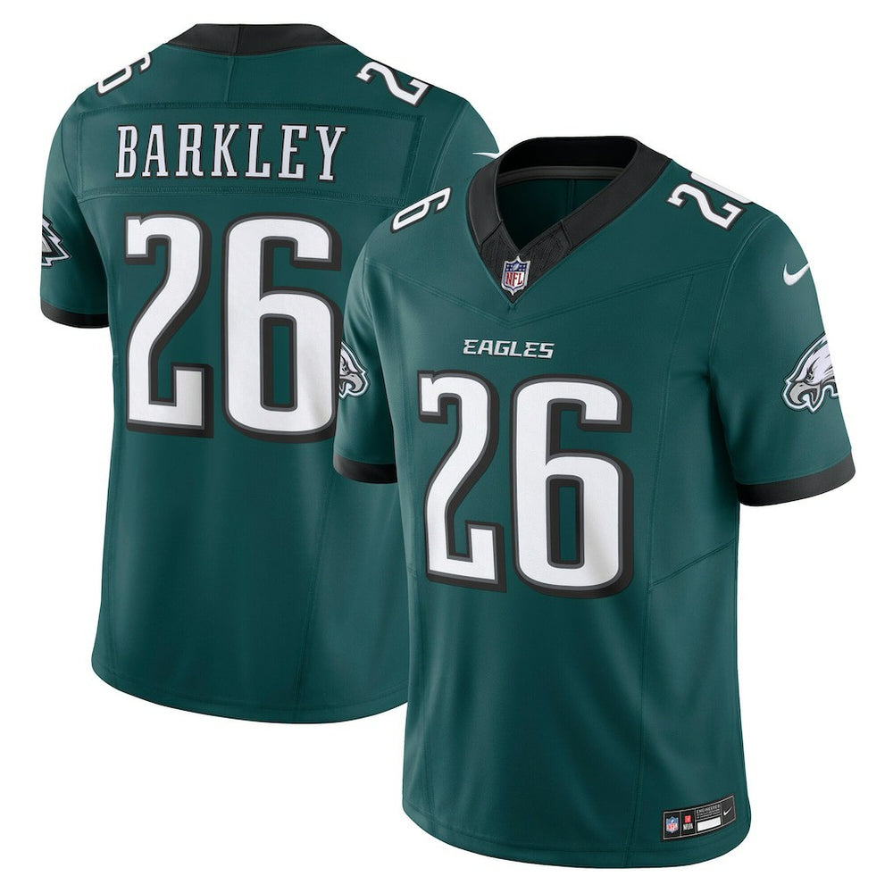 NFL Saquon Barkley Philadelphia Eagles Vapor F.U.S.E. Limited Jersey - Midnight Green