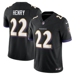NFL Derrick Henry Baltimore Ravens Vapor F.U.S.E. Limited Jersey - Black