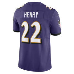 NFL Derrick Henry Baltimore Ravens Vapor F.U.S.E. Limited Jersey - Purple