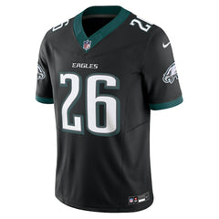 NFL Saquon Barkley Philadelphia Eagles Vapor F.U.S.E. Limited Jersey - Black