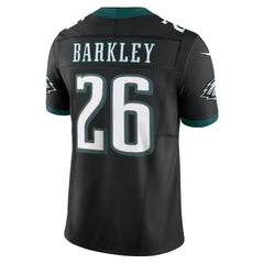 NFL Saquon Barkley Philadelphia Eagles Vapor F.U.S.E. Limited Jersey - Black