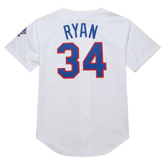 MLB Nolan Ryan Texas Rangers Mitchell & Ness 1993 Cooperstown Collection Authentic Jersey - White
