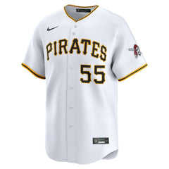 MLB Jason Delay Pittsburgh Pirates Nike Home Limited Player Jersey?¨C White