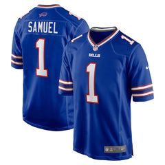 NFL Curtis Samuel Buffalo Bills Game Jersey - Royal