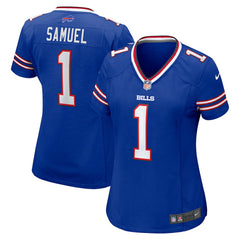 NFL Curtis Samuel Buffalo Bills Women's Game Jersey - Royal