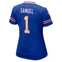 NFL Curtis Samuel Buffalo Bills Women's Game Jersey - Royal