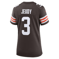 NFL Jerry Jeudy Cleveland Browns Women's Game Jersey - Brown