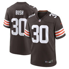 NFL Devin Bush Cleveland Browns Game Jersey - Brown