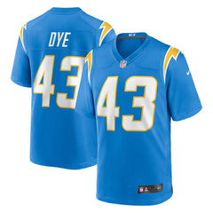 NFL Troy Dye Los Angeles Chargers Game Jersey - Powder Blue