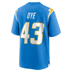 NFL Troy Dye Los Angeles Chargers Game Jersey - Powder Blue