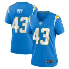 NFL Troy Dye Los Angeles Chargers Women's Game Jersey - Powder Blue