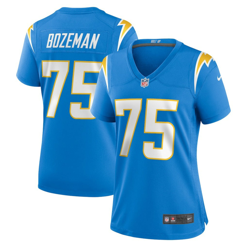 NFL Bradley Bozeman Los Angeles Chargers Women's Game Jersey - Powder Blue