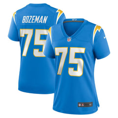 NFL Bradley Bozeman Los Angeles Chargers Women's Game Jersey - Powder Blue