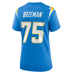 NFL Bradley Bozeman Los Angeles Chargers Women's Game Jersey - Powder Blue