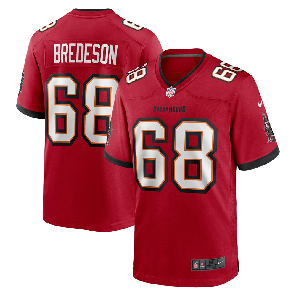 NFL Ben Bredeson Tampa Bay Buccaneers Game Jersey - Red